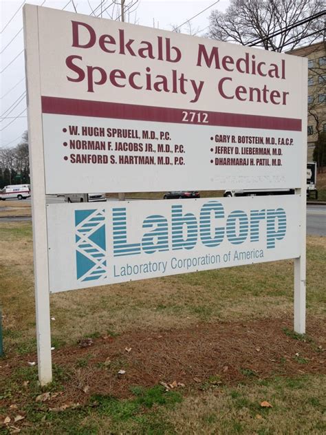 Labcorp location 2712 N Decatur Rd Decatur, GA 30033